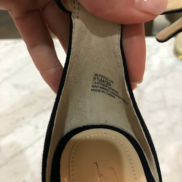 Vince Camuto Imagine Black Heels Sandals 8.5 NEW - Picture 2 of 6